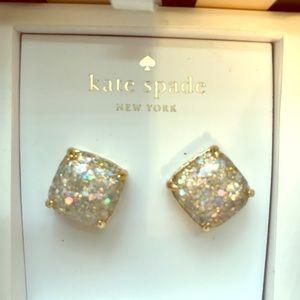 Kate Spade Opal Glitter Stud Earrings